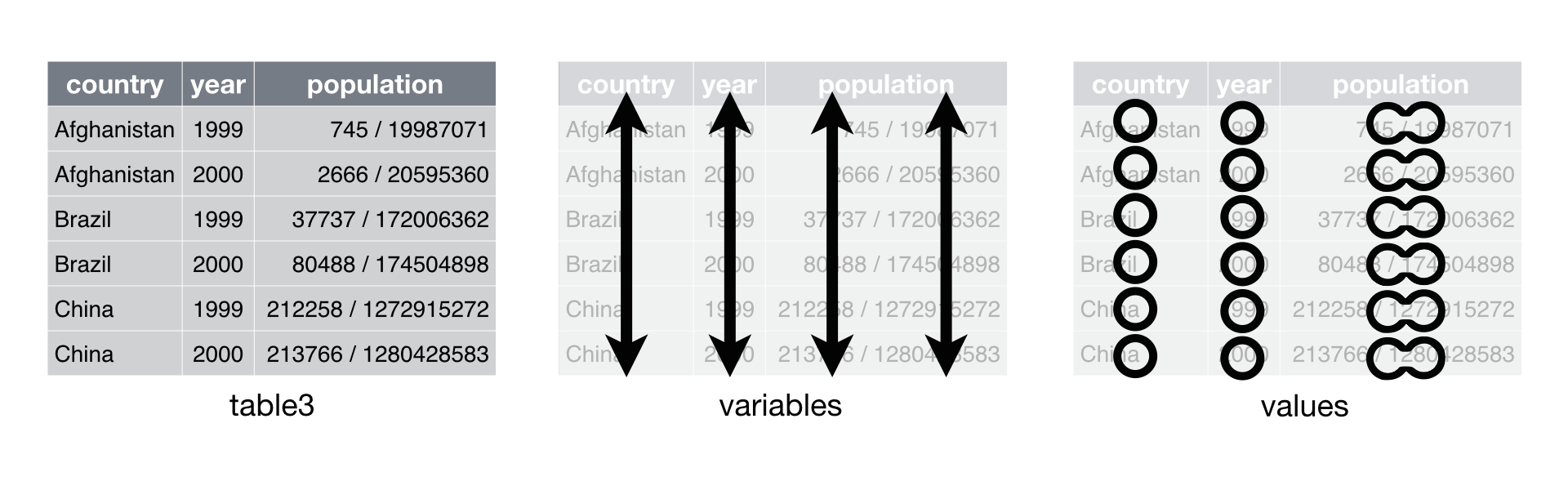 Chapter 4 Tidy Data 1: Principles and Pivot Functions | Introduction to R